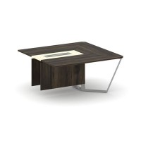 Steel Meet KMK-PR.B.SPZW-16 (Дуб мали/Ваниль/Серый) Завершающий модуль L=1600