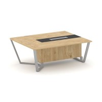 Steel Meet KM-PR.B.SPNW-20 (Тиквуд светлый/Графит/Серый) Начальный модуль L=2000