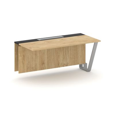 Steel Meet KM-PR.B.SPPO-16 (Тиквуд светлый/Графит/Серый) Проходной модуль