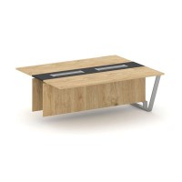 Steel Meet KM-PR.B.SPPW-20 (Тиквуд светлый/Графит/Серый) Проходной модуль L=2000