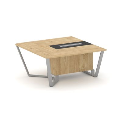 Steel Meet KMK-PR.B.SPNW-16 (Тиквуд светлый/Графит/Серый) Начальный модуль L=1600