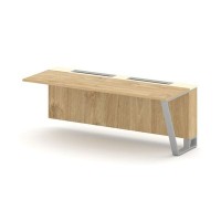 Steel Meet KM-PR.B.SPZO-20(R) (Тиквуд светлый/Ваниль/Серый) Завершающий модуль