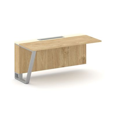 Steel Meet KMK-PR.B.SPZO-16(L) (Тиквуд светлый/Ваниль/Серый) Завершающий модуль