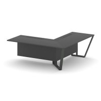 Steel Meet KD-PR.B.SPZOU-20(R) (Антрацит/Антрацит) Завершающий угловой модуль правый