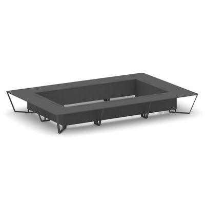 Steel Meet KDK-PR.B.SP-26K2 (Антрацит/Антрацит) Стол переговорный прямоугольный