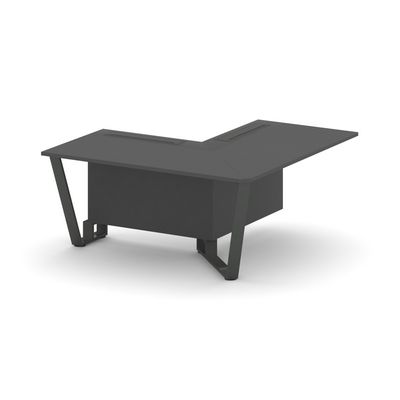 Steel Meet KDK-PR.B.SPPOU-16(R) (Антрацит/Антрацит) Проходной угловой модуль правый