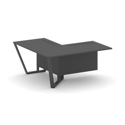 Steel Meet KDK-PR.B.SPZOU-16(L) (Антрацит/Антрацит) Завершающий угловой модуль левый