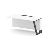 Steel Meet KDK-PR.B.SPZO-16(R) (Белый бриллиант/Антрацит) Завершающий модуль