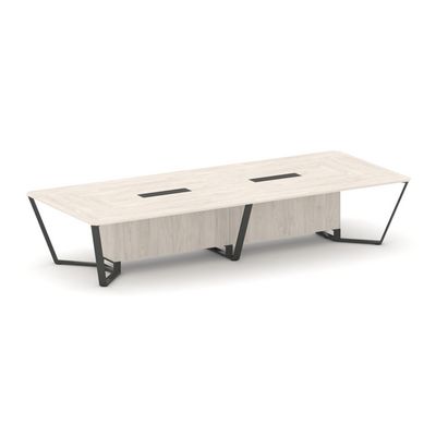 Steel Meet KDK-PR.B.SP-14 (Денвер светлый/Антрацит) Стол переговорный прямоугольный