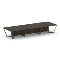 Steel Meet KD-PR.B.SP-16 (Дуб мали/Антрацит) Стол переговорный прямоугольный
