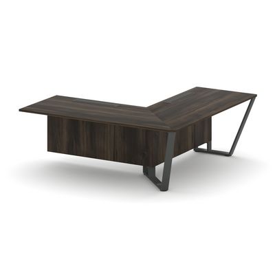 Steel Meet KD-PR.B.SPZOU-20(R) (Дуб мали/Антрацит) Завершающий угловой модуль правый