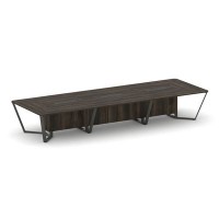 Steel Meet KDK-PR.B.SP-16 (Дуб мали/Антрацит) Стол переговорный прямоугольный