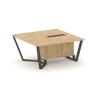 Steel Meet KDK-PR.B.SPNW-16 (Тиквуд светлый/Антрацит) Начальный модуль L=1600