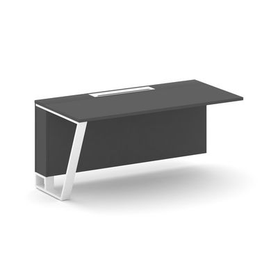 Steel Meet KD-PR.B.SPZO-16(L) (Антрацит/Белый) Завершающий модуль