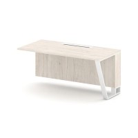 Steel Meet KDK-PR.B.SPZO-16(R) (Денвер светлый/Белый) Завершающий модуль