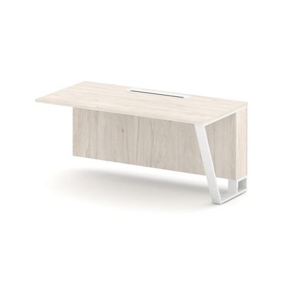 Steel Meet KDK-PR.B.SPZO-16(R) (Денвер светлый/Белый) Завершающий модуль