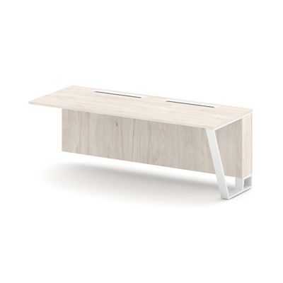 Steel Meet KDK-PR.B.SPZO-20(R) (Денвер светлый/Белый) Завершающий модуль