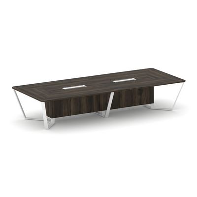 Steel Meet KDK-PR.B.SP-14 (Дуб мали/Белый) Стол переговорный прямоугольный