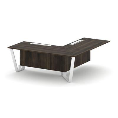 Steel Meet KDK-PR.B.SPPOU-20(R) (Дуб мали/Белый) Проходной угловой модуль правый