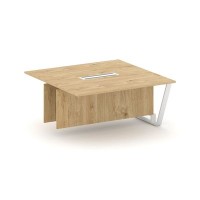 Steel Meet KD-PR.B.SPPW-16 (Тиквуд светлый/Белый) Проходной модуль L=1600