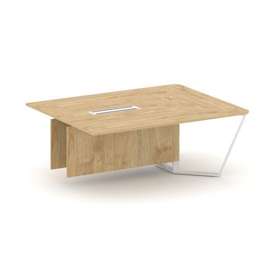 Steel Meet KD-PR.B.SPZW-20 (Тиквуд светлый/Белый) Завершающий модуль L=2000