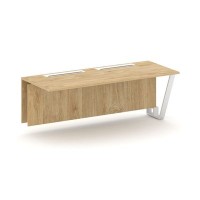 Steel Meet KDK-PR.B.SPPO-20 (Тиквуд светлый/Белый) Проходной модуль