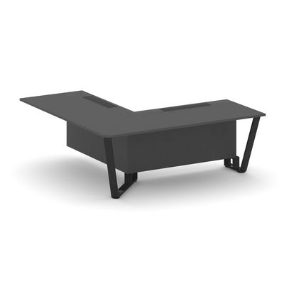 Steel Meet KD-PR.B.SPPOU-20(L) (Антрацит/Черный) Проходной угловой модуль левый