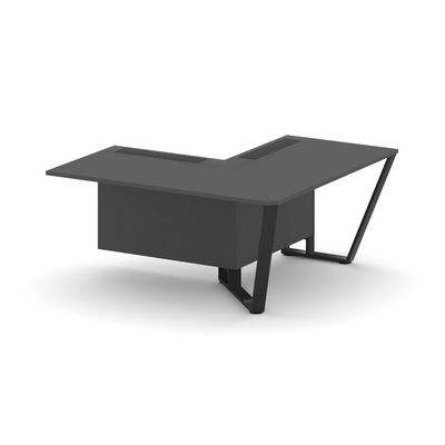 Steel Meet KD-PR.B.SPZOU-16(R) (Антрацит/Черный) Завершающий угловой модуль правый