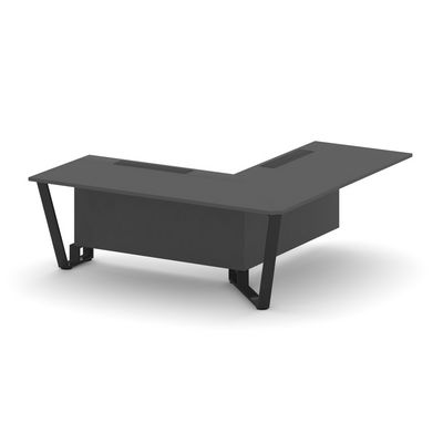 Steel Meet KDK-PR.B.SPPOU-20(R) (Антрацит/Черный) Проходной угловой модуль правый