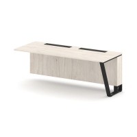 Steel Meet KD-PR.B.SPZO-20(R) (Денвер светлый/Черный) Завершающий модуль