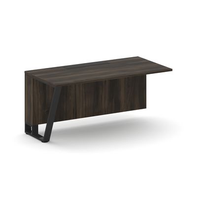 Steel Meet KD-PR.B.SPZO-16(L) (Дуб мали/Черный) Завершающий модуль