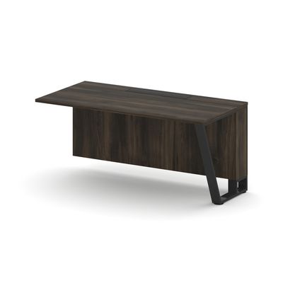 Steel Meet KDK-PR.B.SPZO-16(R) (Дуб мали/Черный) Завершающий модуль