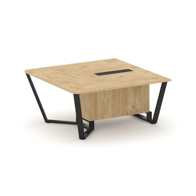 Steel Meet KDK-PR.B.SPNW-16 (Тиквуд светлый/Черный) Начальный модуль L=1600