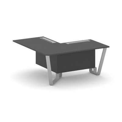 Steel Meet KDK-PR.B.SPPOU-16(L) (Антрацит/Серый) Проходной угловой модуль левый