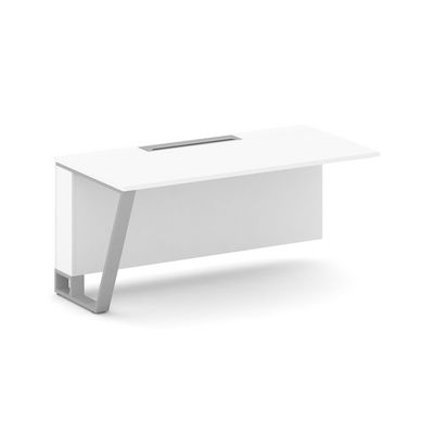 Steel Meet KD-PR.B.SPZO-16(L) (Белый бриллиант/Серый) Завершающий модуль