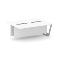 Steel Meet KDK-PR.B.SPPW-20 (Белый бриллиант/Серый) Проходной модуль L=2000