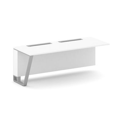 Steel Meet KDK-PR.B.SPZO-20(L) (Белый бриллиант/Серый) Завершающий модуль