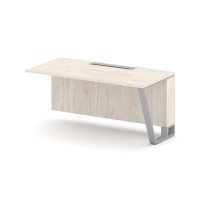 Steel Meet KD-PR.B.SPZO-16(R) (Денвер светлый/Серый) Завершающий модуль