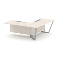 Steel Meet KD-PR.B.SPZOU-20(R) (Денвер светлый/Серый) Завершающий угловой модуль правый