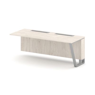 Steel Meet KDK-PR.B.SPZO-20(R) (Денвер светлый/Серый) Завершающий модуль