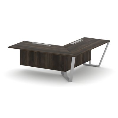 Steel Meet KD-PR.B.SPZOU-20(R) (Дуб мали/Серый) Завершающий угловой модуль правый