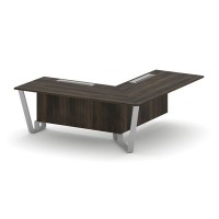 Steel Meet KDK-PR.B.SPPOU-20(R) (Дуб мали/Серый) Проходной угловой модуль правый