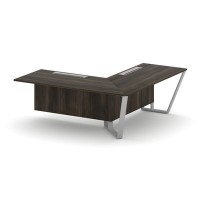 Steel Meet KDK-PR.B.SPZOU-20(R) (Дуб мали/Серый) Завершающий угловой модуль правый