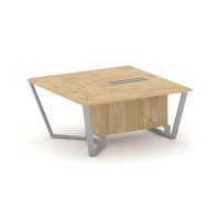 Steel Meet KDK-PR.B.SPNW-16 (Тиквуд светлый/Серый) Начальный модуль L=1600