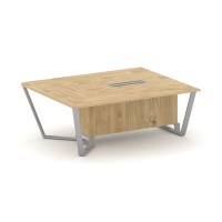 Steel Meet KDK-PR.B.SPNW-20 (Тиквуд светлый/Серый) Начальный модуль L=2000