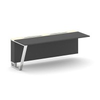 Steel Meet MM-PR.B.SPZO-20(L) (Антрацит/Ваниль) Завершающий модуль