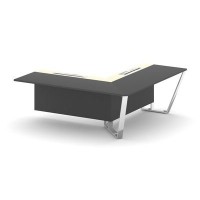 Steel Meet MM-PR.B.SPZOU-20(R) (Антрацит/Ваниль) Завершающий угловой модуль правый