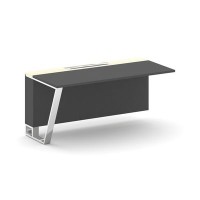 Steel Meet MMK-PR.B.SPZO-16(L) (Антрацит/Ваниль) Завершающий модуль