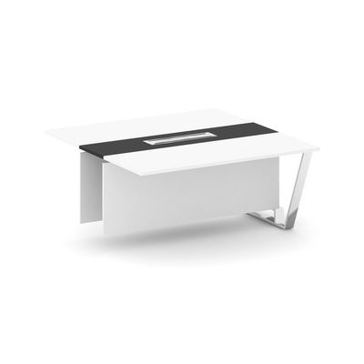 Steel Meet MM-PR.B.SPPW-16 (Белый бриллиант/Графит) Проходной модуль L=1600