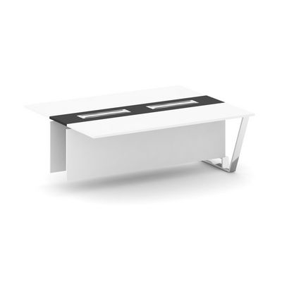 Steel Meet MMK-PR.B.SPPW-20 (Белый бриллиант/Графит) Проходной модуль L=2000